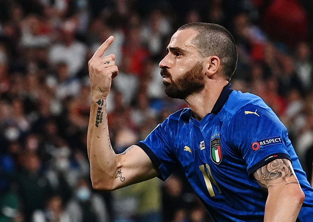Leonardo Bonucci slavi pogodak Engleskoj
