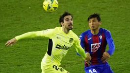 Šime Vrsaljko u dvoboju Atletico Madrida i Eibara