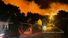 Požar kod Lokve Rogoznice