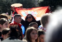 Doček vaterpolista u Šibeniku, Foto: Dusko Jaramaz/PIXSELL