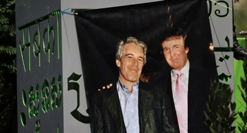Jeffrey Epstein i Donald Trump 