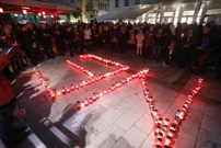 Prosvjed u Splitu, Foto:  Tomislav Miletic /PIXSELL