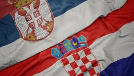Srpska i hrvatska zastava
