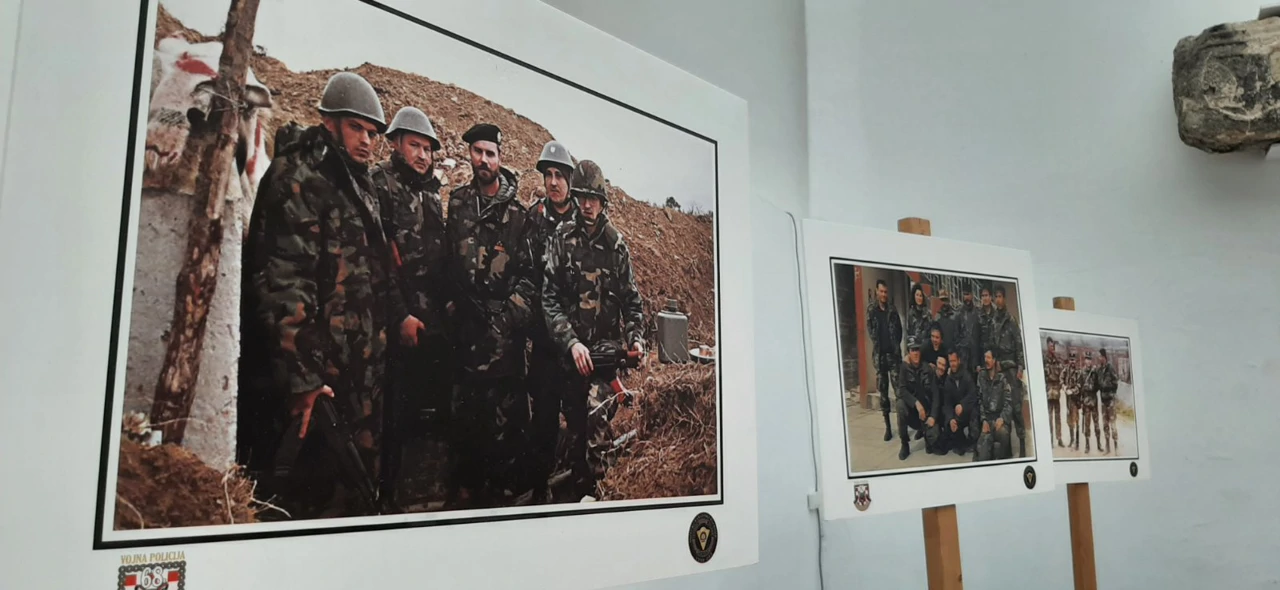 "Vojna policija u vojno-redarstvenoj akciji Maslenica", Foto: Matea Bartulović/Radio Osijek