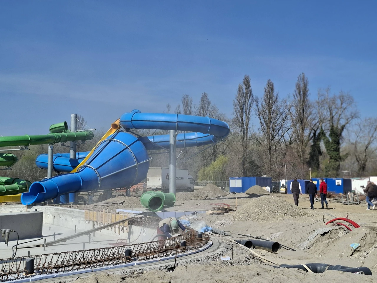 Gradonačelnik Radić obišao radove na 2. fazi obnove Kopike, Foto: M.Milas/Radio Osijek