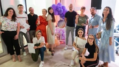 Polaznici vokalnog studija "Arija" s voditeljicom Nelom Šarić
