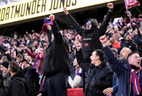 Navijači Hajduka u Dortmundu, Foto: Goran Stanzl/PIXSELL