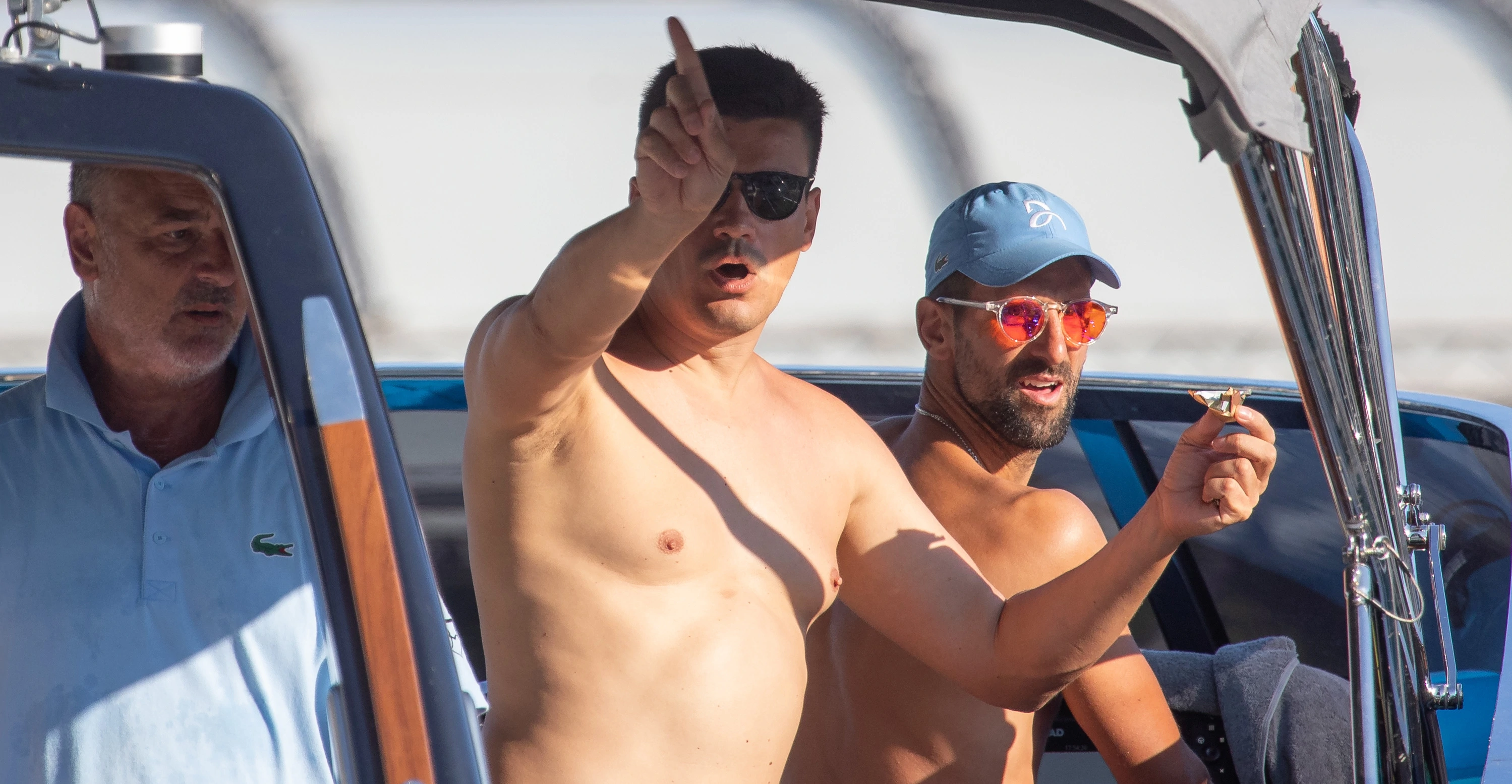 FOTOGALERIJA Đoković u Dubrovniku, snimili ga na jahti