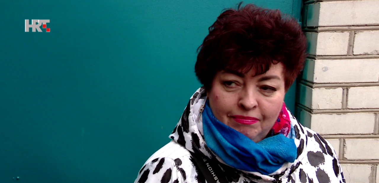 Ljudmila Medvedeva,  stanovnica Hersona