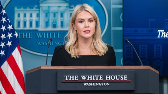 White House spokesperson Karoline Leavitt