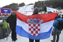 Hrvatski navijači u Kranjskoj Gori, Foto: Igor Soban/PIXSELL