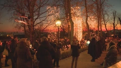 Advent pod lanternom