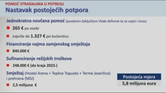 Vlada predstavila novi paket mjera, Foto: HTV/HRT