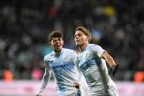 Toni Fruk i Samuele Vignato u slavlju, Foto: Damir Skomrlj /CROPIX