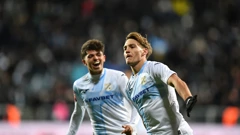 Toni Fruk i Samuele Vignato u slavlju