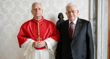 Papa Lav i Mahmoud Abbas 