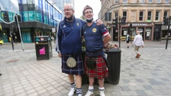 Škotski navijači u Glasgowu, Foto: Luka Stanzl/PIXSELL