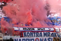 Koreografija Torcide, Foto: Šime Zelić/PIXSELL