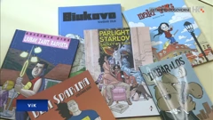 Krešimir Biuk crta stripove, Foto: HTV/HRT