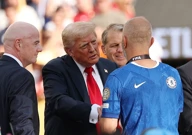 Donald Trump i trener Chelseaja Enzo Maresca, Foto: Mike Segar/REUTERS