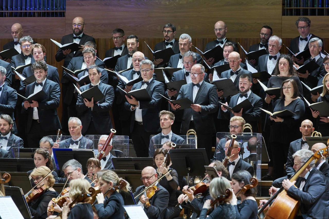 Zbor HRT-a, Zbor Slovenske filharmonije, Simfonijski orkestar HRT-a, Foto: Jasenko Rasol/HRT