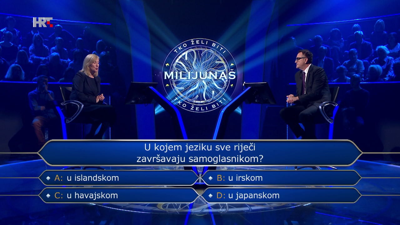 Željka Kavčić, Foto: Tko želi biti milijunaš?/HRT