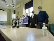 Igor Delač uručio novčanu donaciju Zavodu za hematologiju, Foto: Ana Mitar/Radio Osijek