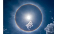 "A sun halo in Cozumel Mexico", Foto: Viktor Vranić/WMO Facebook