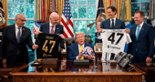 Donald Trump i Gianni Infantino u Bijeloj kući