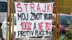 Štrajk u Cestama Šibenik legalan i nastavlja se