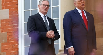 Donald Trump i Keir Starmer u Turnberryju