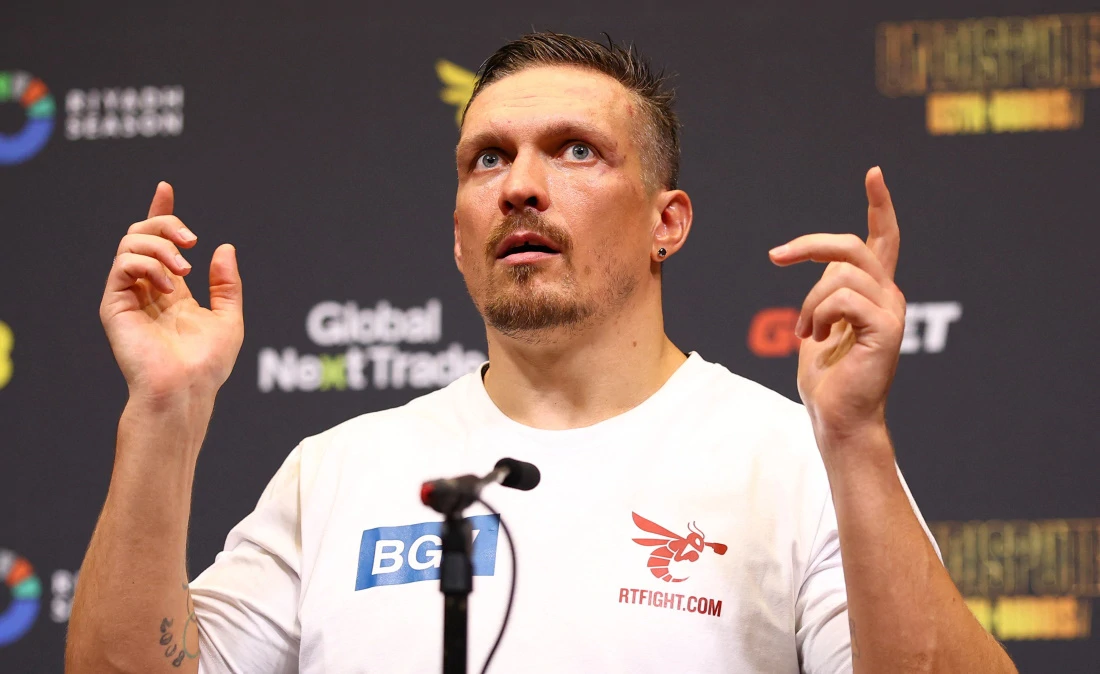 Oleksandr Usik nakon pobjede protiv Duboisa
