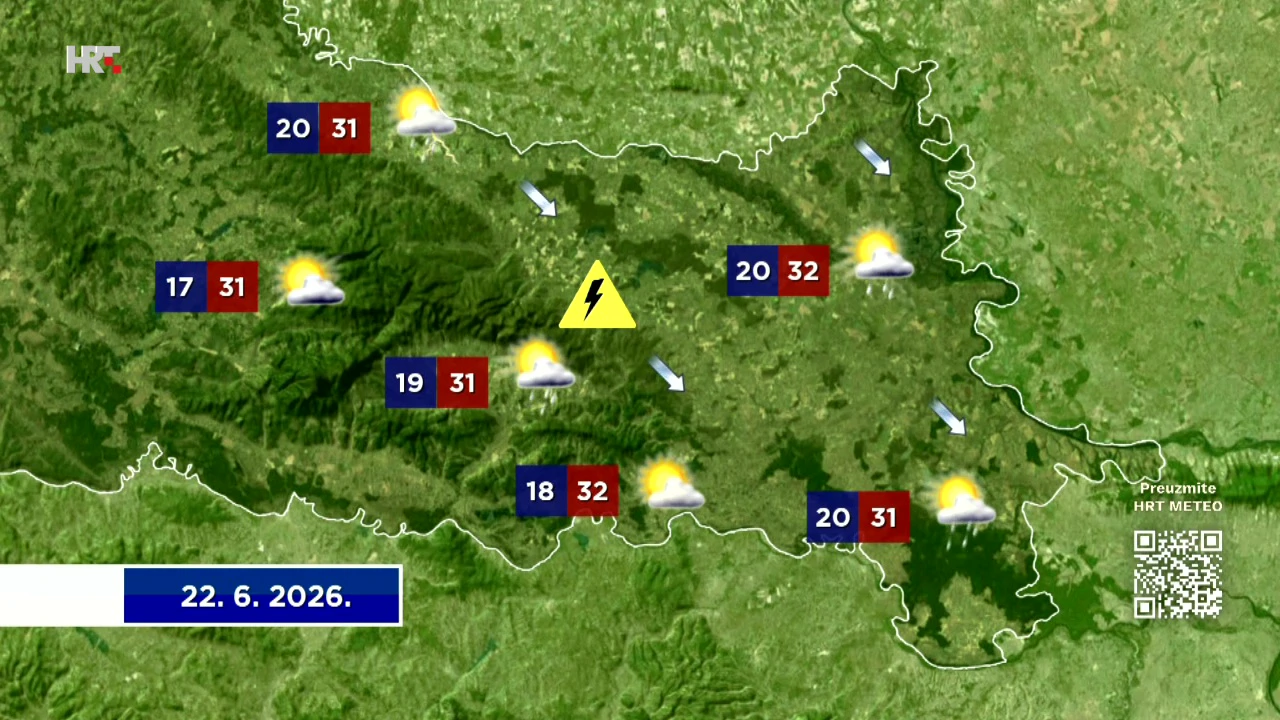 emisija "Vrijeme", Foto: HTV/HRT
