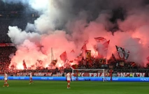 Navijači Bayerna uoči početka utakmice , Foto: Angelika Warmuth/REUTERS