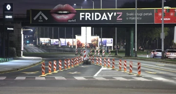  Zagreb: Nova regulacija prometa na križanju Savske i Slavonske ulice