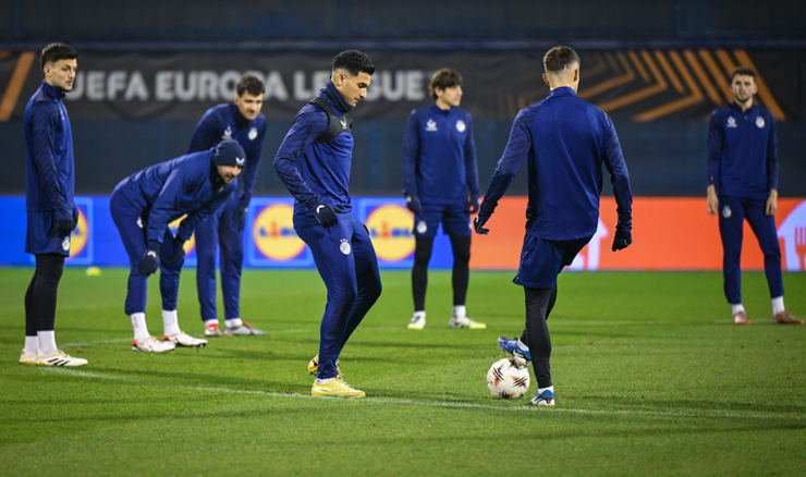 Posljednji trening Dinama uoči Betisa