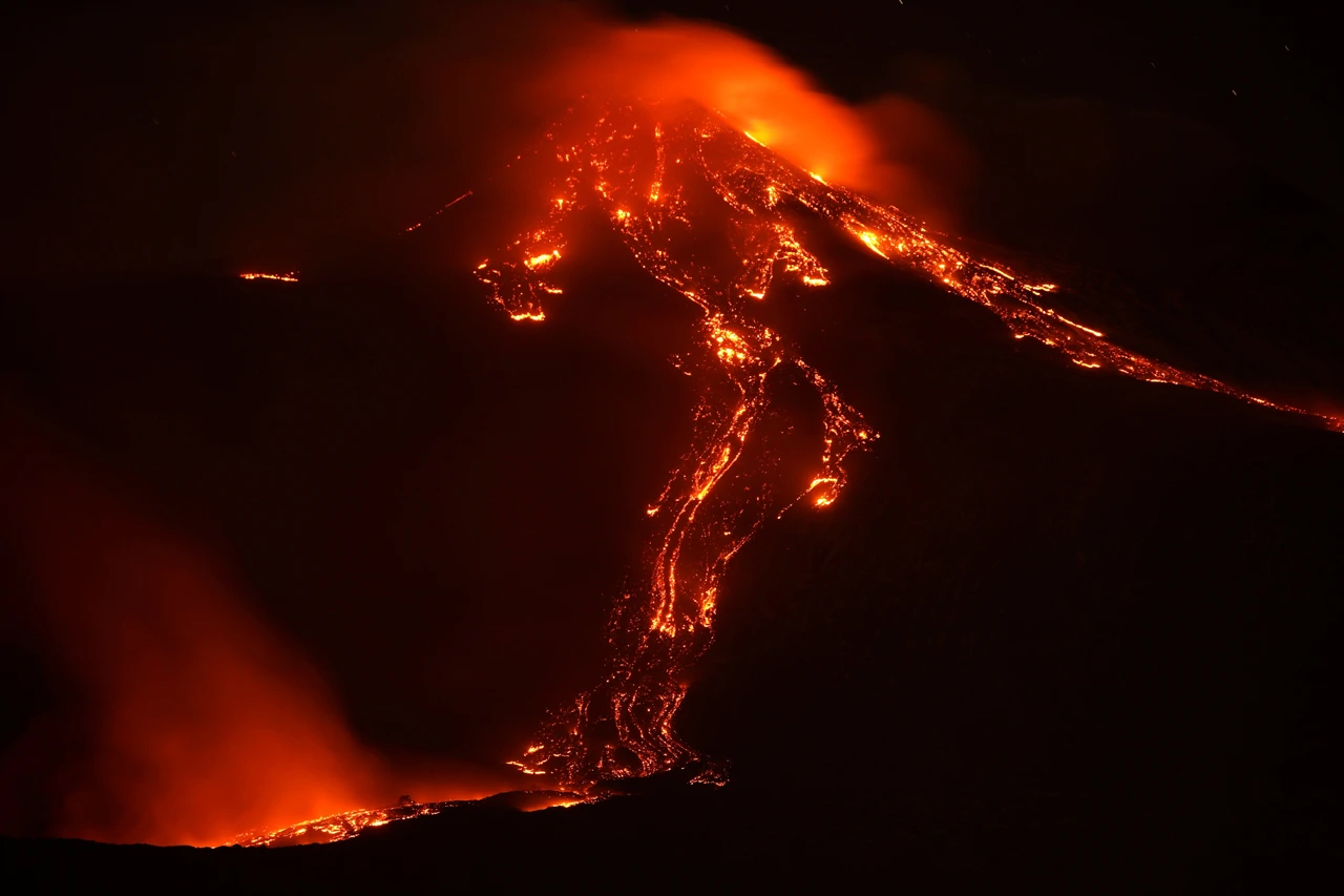 Erupcija Etne, Foto: Antonio Parrinello/REUTERS