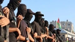 Pripadnici palestinskih postrojbi , Foto: Ramadan Abed/REUTERS