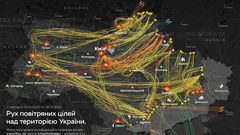 Putanja ruskih dronova i raketa