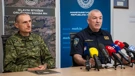 General Kundid and Police Chief Milina