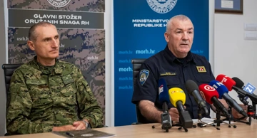 General Kundid and Police Chief Milina