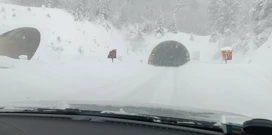 Snijeg u Gorskom kotaru, Foto: HTV/HRT