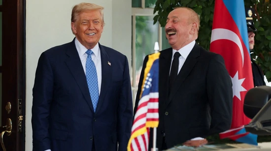 Donald Trump i Ilham Alijev