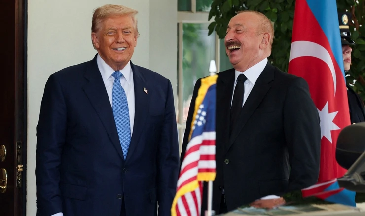 Donald Trump i Ilham Alijev