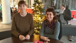 Koraljka Alavanja i Maja Milin u HRT Centru Zadar 