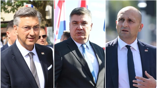 Plenković, Milanović i Anušić