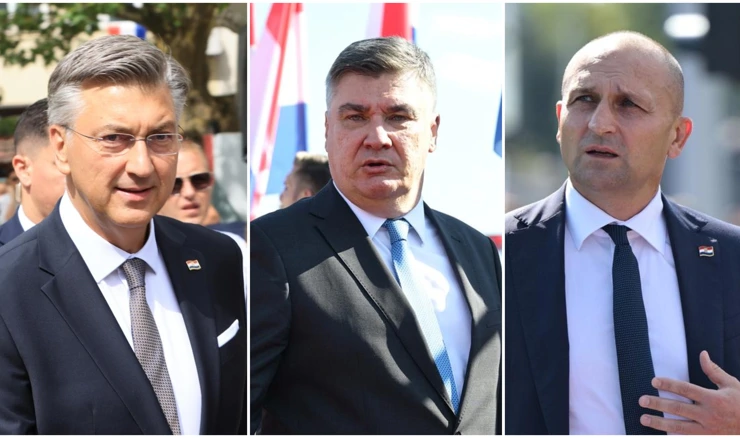 Plenković, Milanović i Anušić