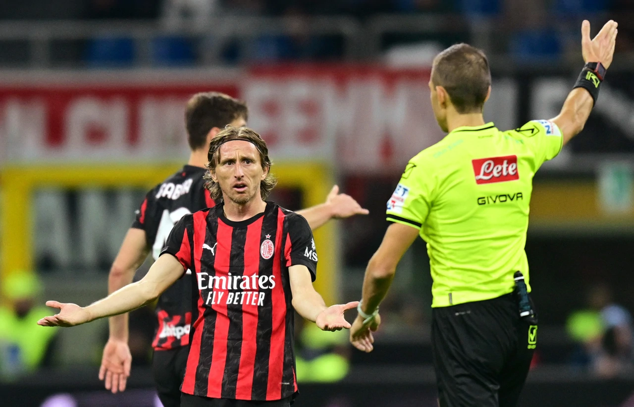 Milan - Pisa, Luka Modrić 