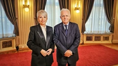 Morana Kasapović i Mirko Galić , Foto: Dario Hacek/HRT