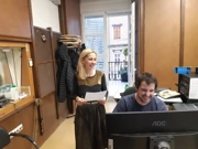 Naši Hana & Deni "kuhaju" nešto za program Radio Rijeke., Foto: Radio Rijeka/Radio Rijeka